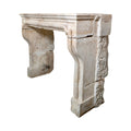 Antique Italian Limestone Mantel (M-KRC1)
