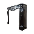 Antique French Noir de Mazy Marble Mantel (M-EFTW)