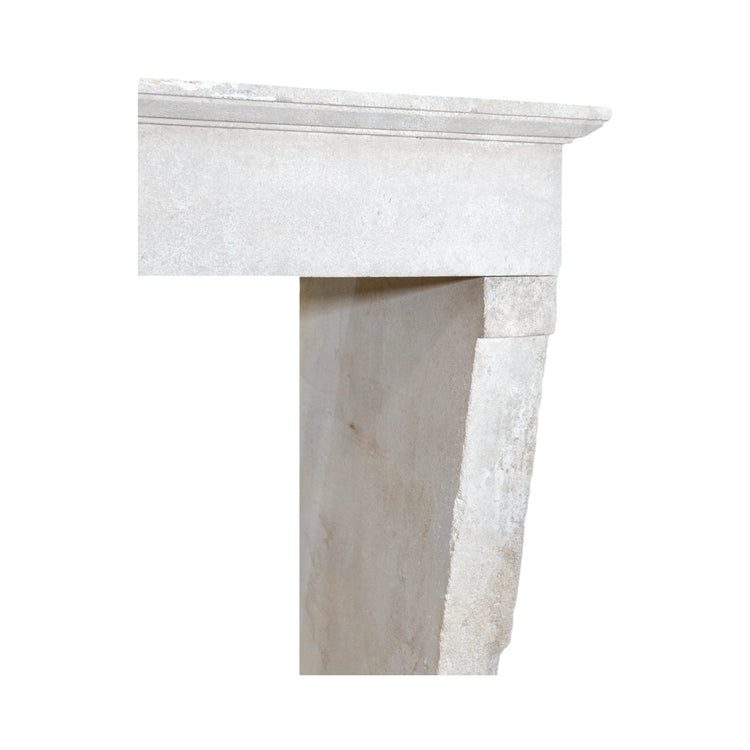 French Limestone Mantel