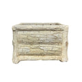 French Faux Bois Planter (V-QUFV)