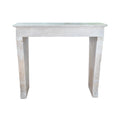 Antique French Limestone Mantel (M-WCXP)