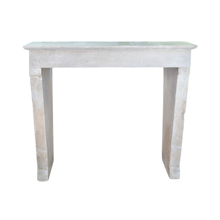 French Limestone Mantel