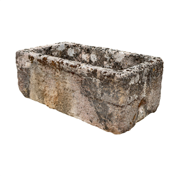 French Red Verona Marble Trough