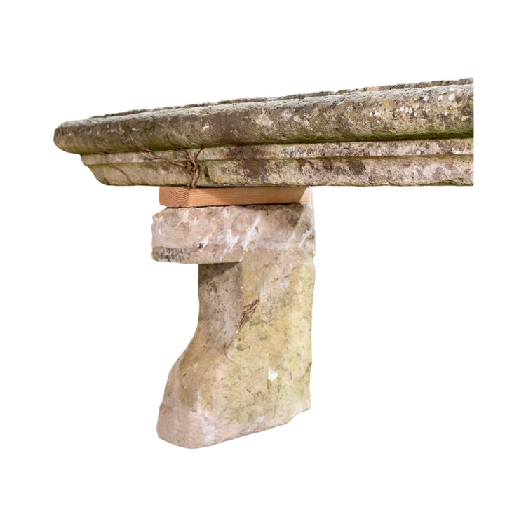 Antique French Limestone Bench (GE-REPM)