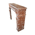 Antique French Red Griotte Marble Mantel (MCH1097)
