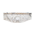 Antique French Statuario Marble Mantel (M-XHZV)