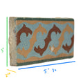 Reclaimed French Encaustic Concrete Border Tile (ET-YWZQ)