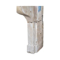 Antique French Limestone Mantel (ALCH636)