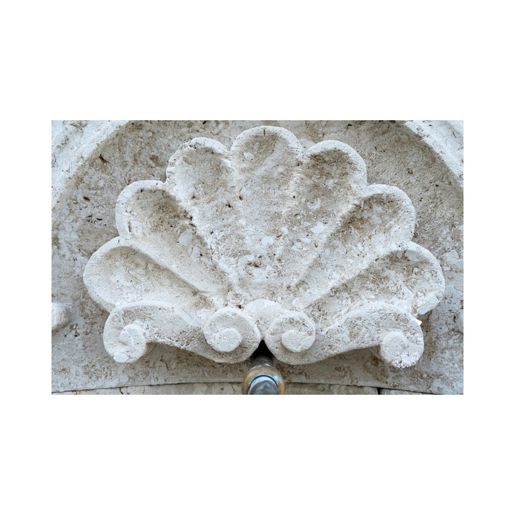 Contemporary French Limestone Wall Fountain (FO21)