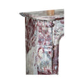 Antique French Fleur de Pêcher Marble Mantel (M-PJMW)