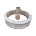 Contemporary French Limestone Central Fountain (FO155-A)