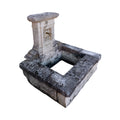 Antique French Limestone Wall Fountain (F-HJAK)
