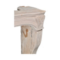 Antique French Limestone Mantel (M-LZJS)