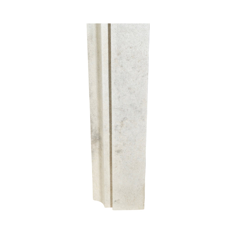 Contemporary French Limestone Mantel