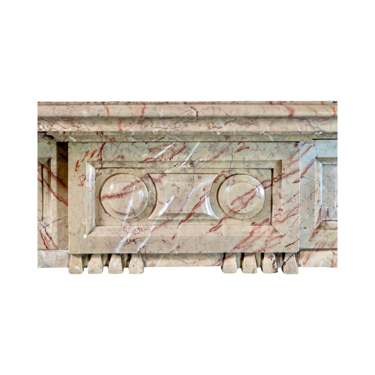 French Brignoles Marble Mantel