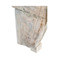 Antique French Limestone Mantel (M-ETPW)