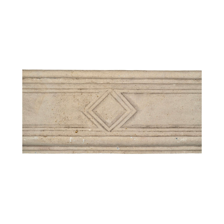 Antique French Limestone Mantel (M-KFEC)