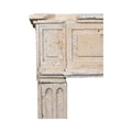 Antique French Limestone Mantel (M-DGZX)