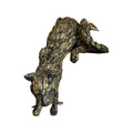 American Bronze Ledge Cat Sculpture (HD-DABJ)