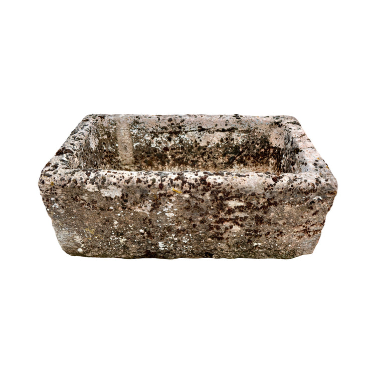 French Red Verona Marble Trough