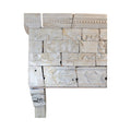 Antique French Limestone Fireplace (ALCH-561)