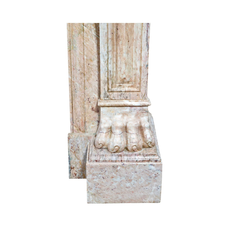 Antique French Balacet Marble Mantel (M30151)