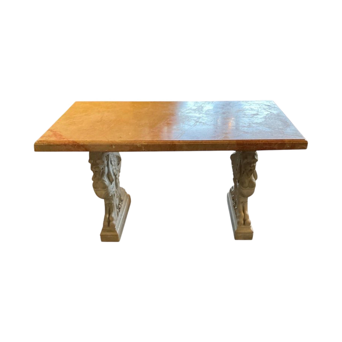 Antique French Marble Table (T-191)