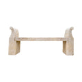 Contemporary French Limestone Bench (MD03)
