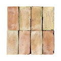 Reclaimed French Terracotta Herringbone Pavers (TC-CSVL)