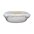 Antique French White Carrara Marble Sink (S-SLDJ)