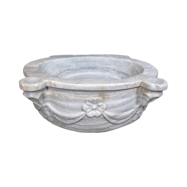 French White Carrara Marble Sink