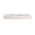 Antique French Burgundy Limestone Low-line Sink (S-AJTR)