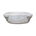 Antique French White Carrara Marble Sink (S-HCFZ)