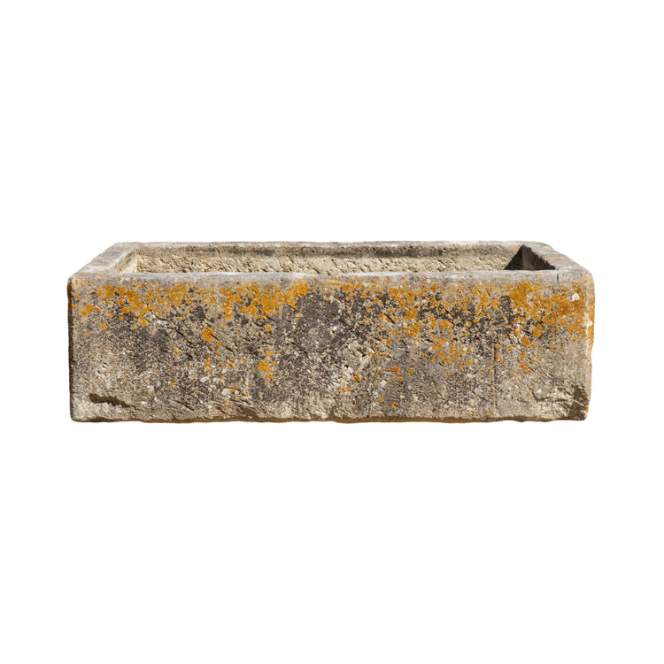 Antique French Limestone Trough