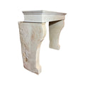Antique French Limestone Mantel (M-HMNA)