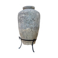 Antique French Limestone Garden Jar Vessel