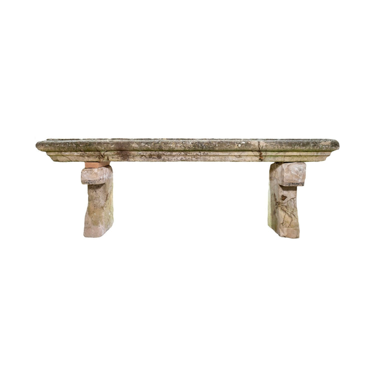 Antique French Limestone Bench (GE-REPM)