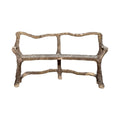 Antique French Faux Bois Bench (GE-WFCK)