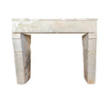 Antique French Limestone Mantel (M-KYRB)