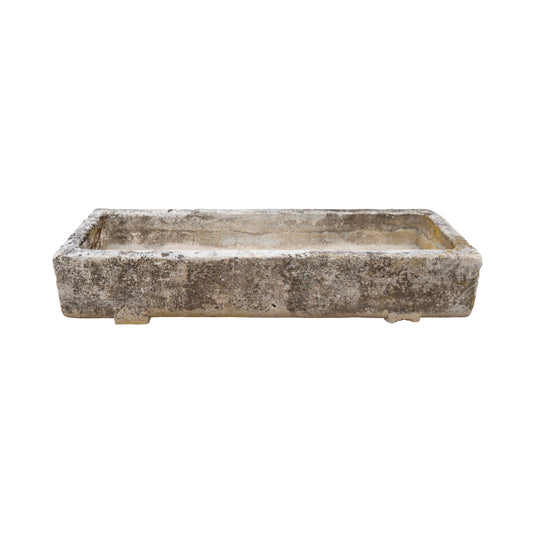 Antique French Limestone Trough (T-DXBH)