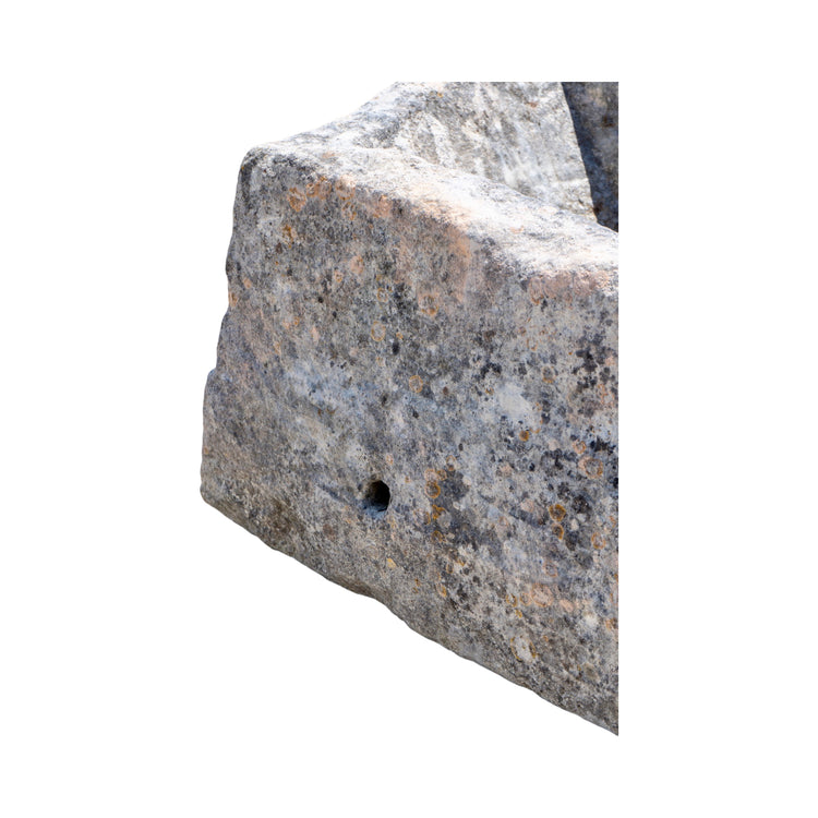 French Slanted Limestone Trough