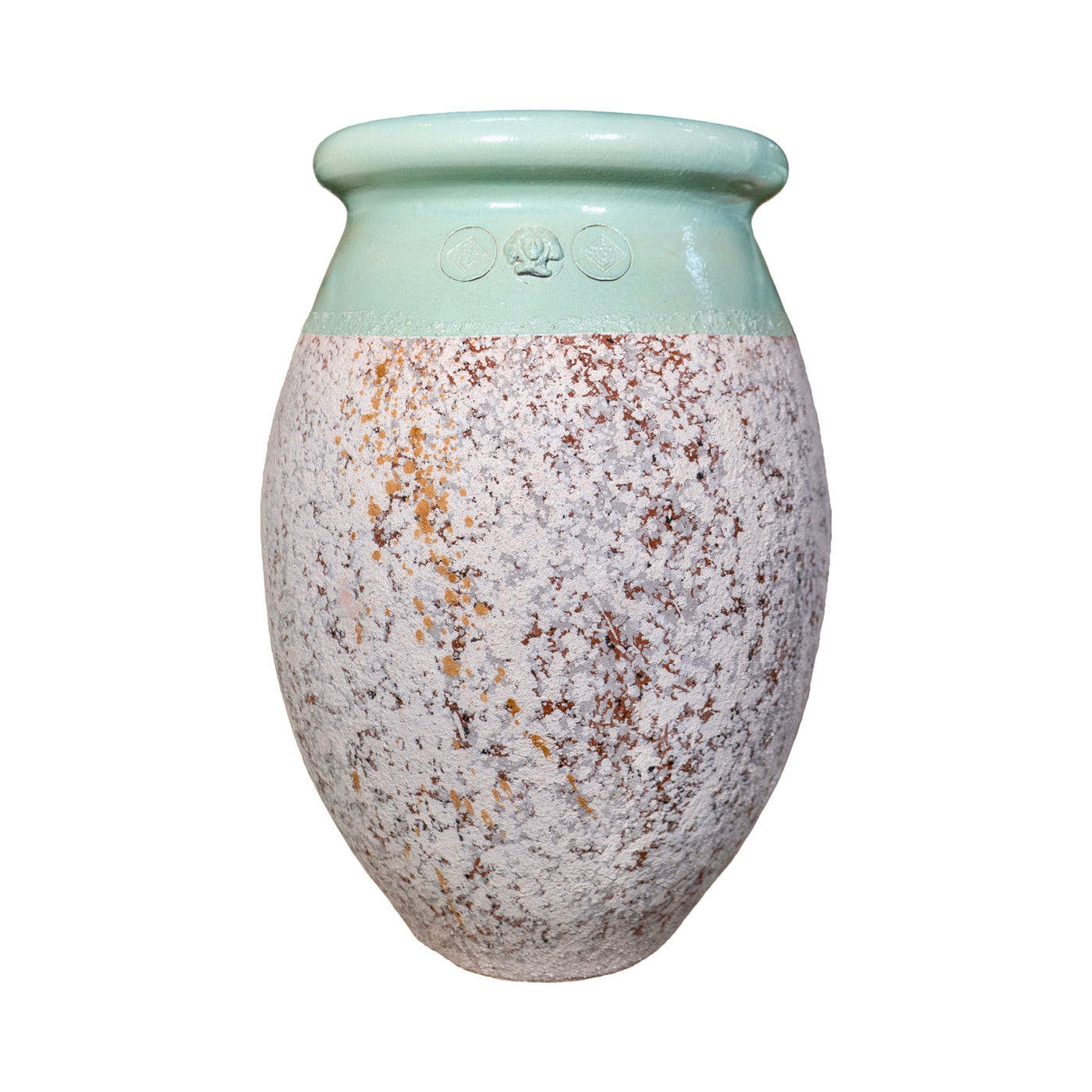 Contemporary French Glazed Terracotta Olive Jar (V-WRXS)