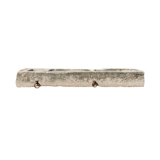 Antique French Limestone Trough