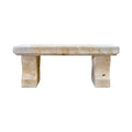 Antique French Limestone Bench (GE-BNYQ)