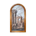 Set of Two Antique Italian Fresco Paintings (X-3063)