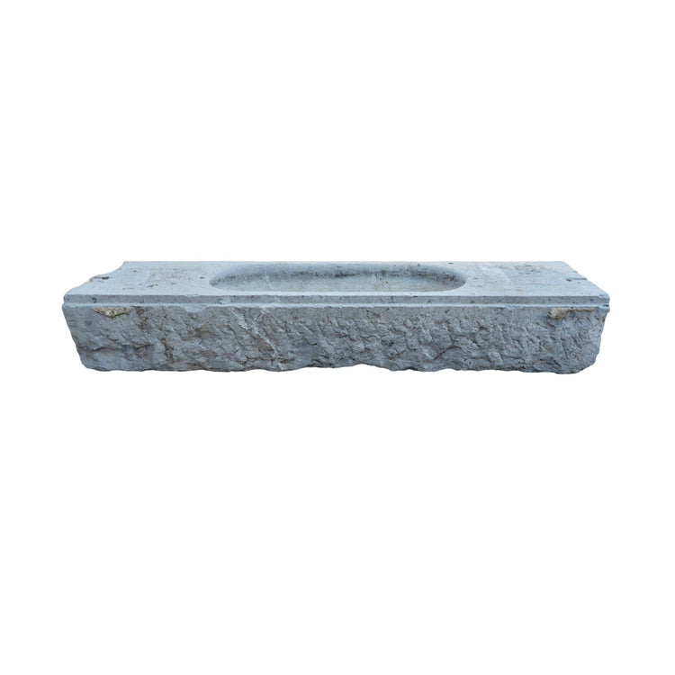 Antique Belgian Bluestone Trough (T-XV38)