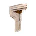Antique French Limestone Mantel (M-QENZ)
