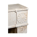 Antique French Limestone Mantel (M-ETPW)