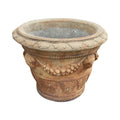 French Limestone Anduze Planter (V-JSBF)