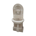 Contemporary French Limestone Bacchus Wall Fountain (F-QFGV)